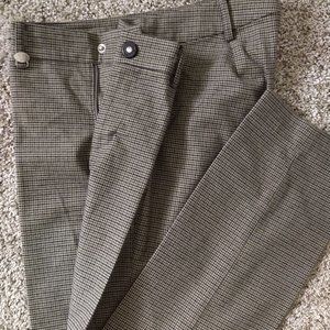 Grey & Black Lauren Pants Size 4